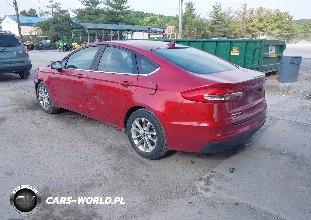 2020 Ford Fusion Se VIN:3FA6P0HD7LR124273 - 3