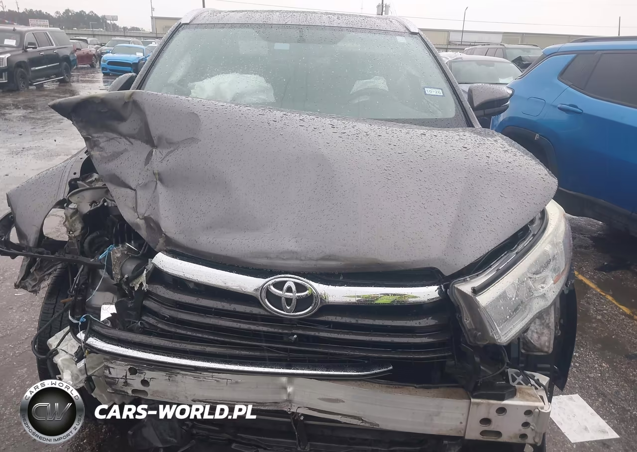 2015 Toyota Highlander Xle V6 VIN:5TDJKRFH1FS150849 - 10
