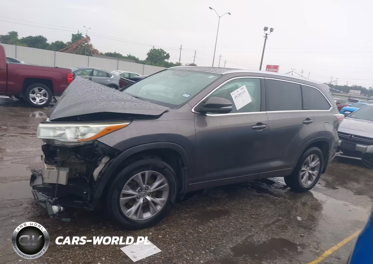 2015 Toyota Highlander Xle V6 VIN:5TDJKRFH1FS150849 - 14