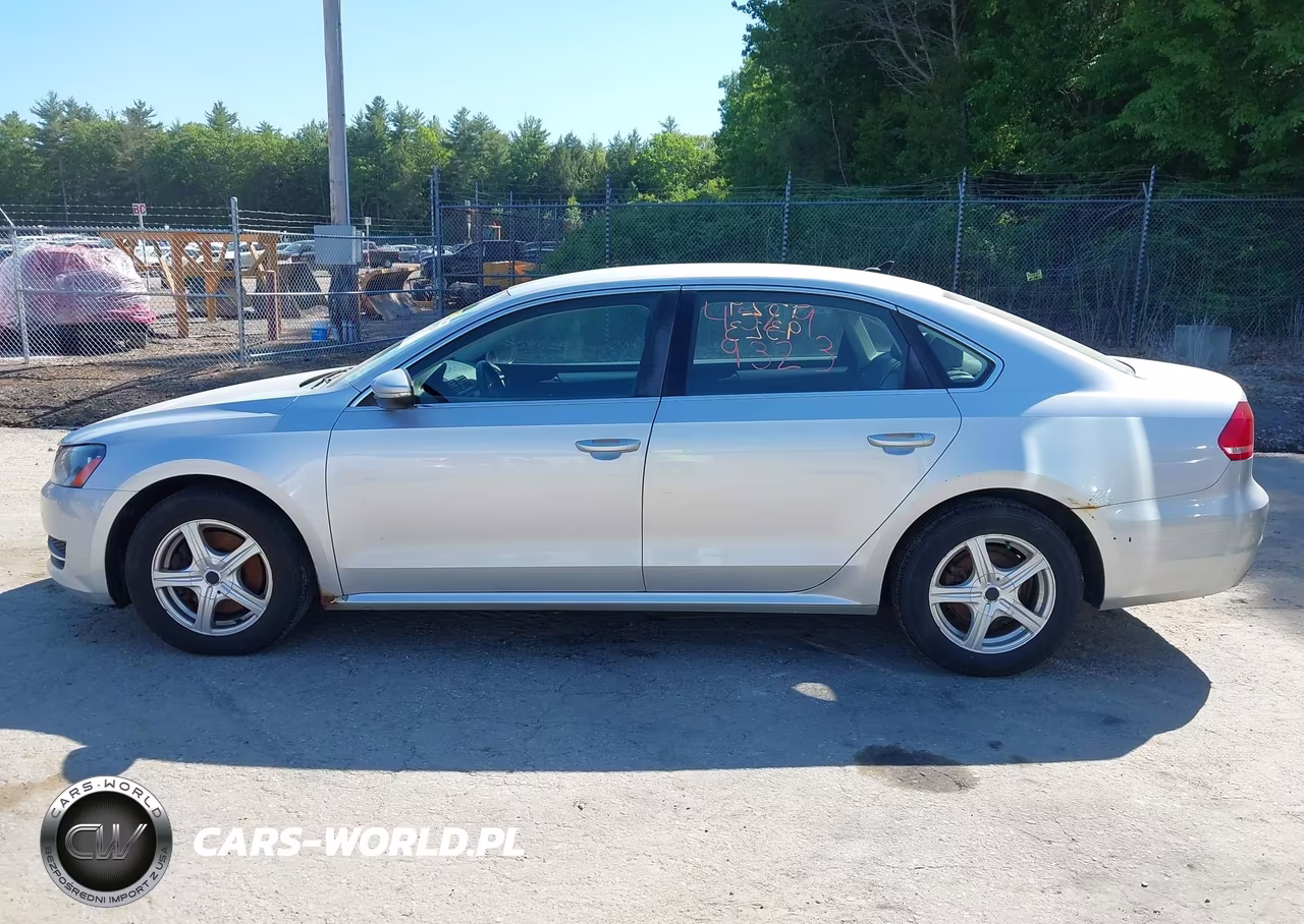 2012 Volkswagen Passat 2.5L Se VIN:1VWBP7A39CC009446 - 12