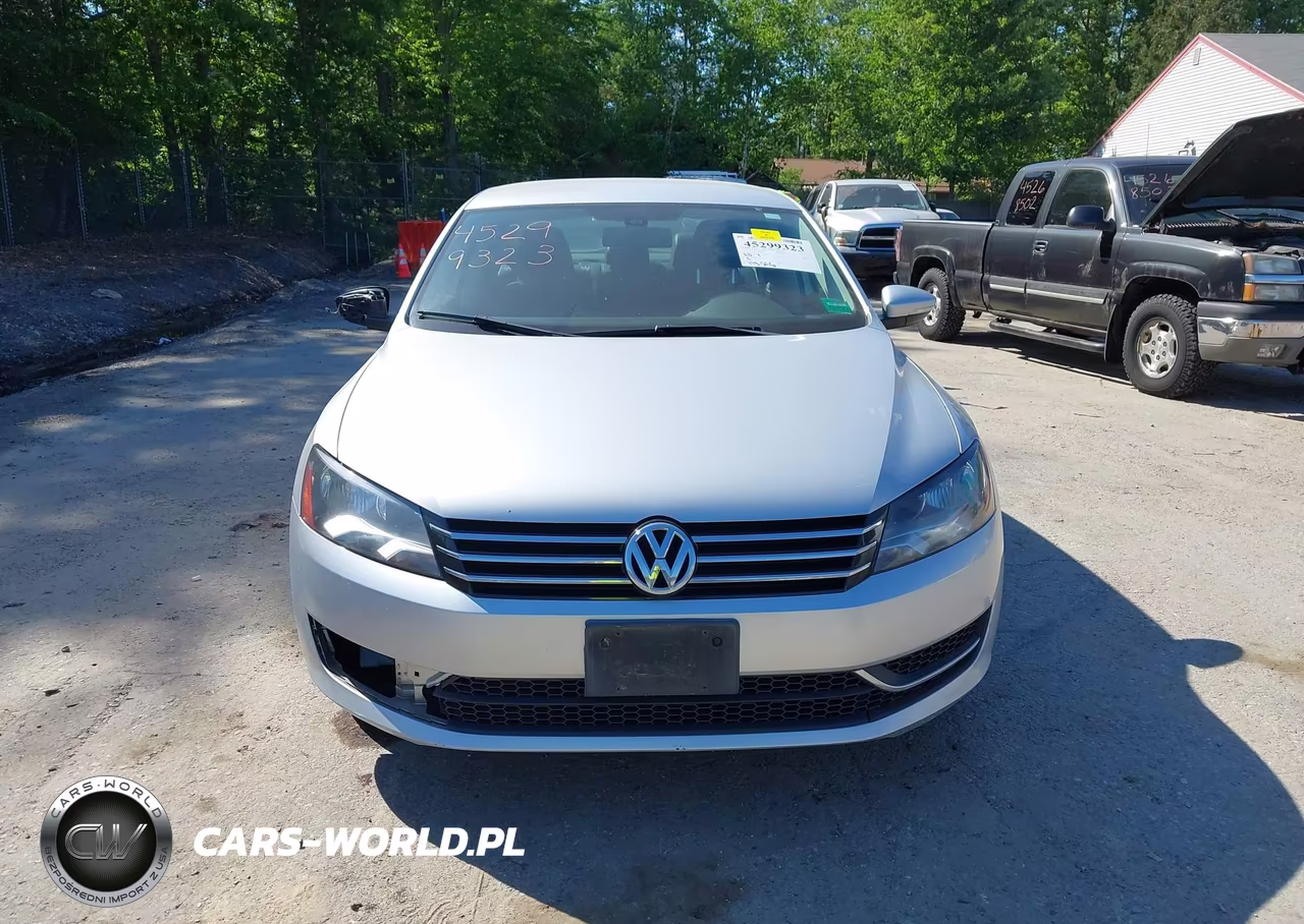 2012 Volkswagen Passat 2.5L Se VIN:1VWBP7A39CC009446 - 13