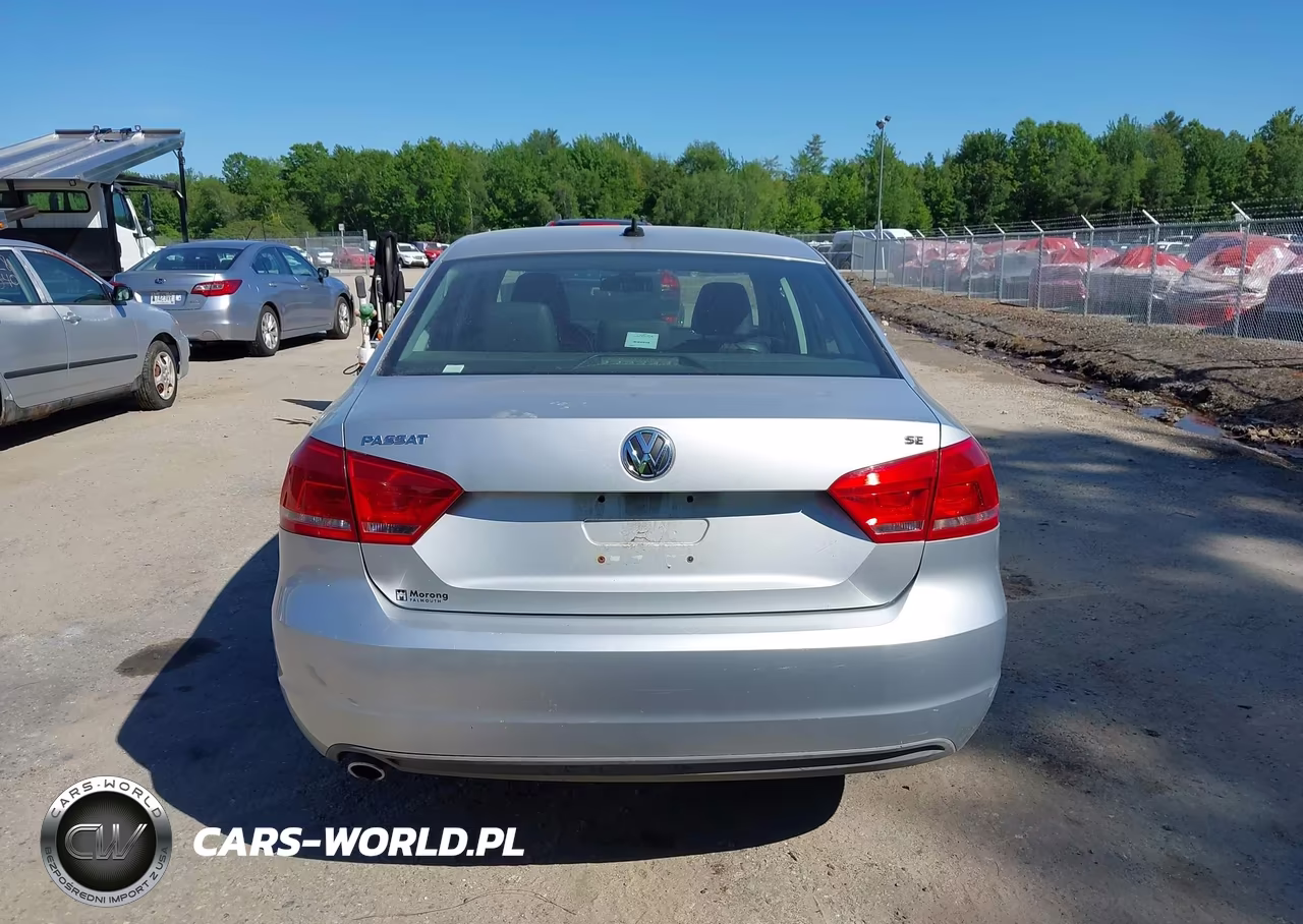 2012 Volkswagen Passat 2.5L Se VIN:1VWBP7A39CC009446 - 15
