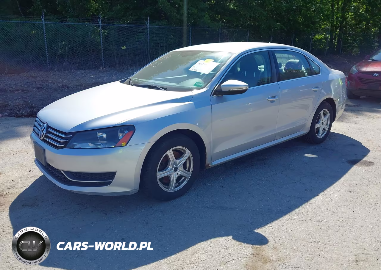 2012 Volkswagen Passat 2.5L Se VIN:1VWBP7A39CC009446 - 2