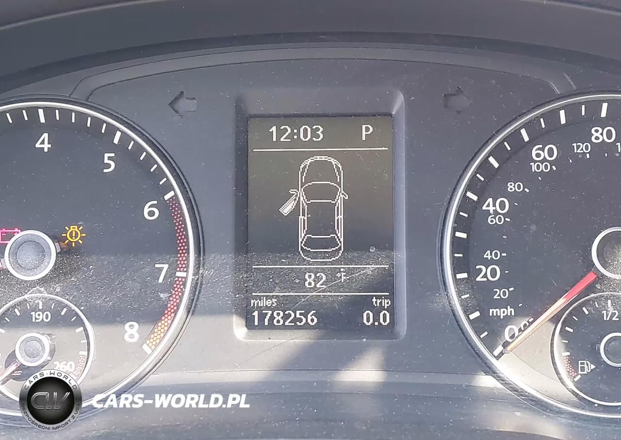 2012 Volkswagen Passat 2.5L Se VIN:1VWBP7A39CC009446 - 7