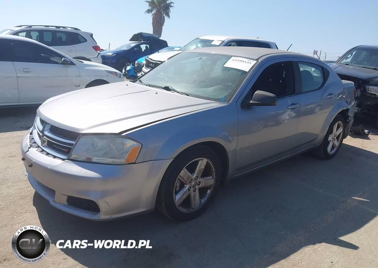 2013 Dodge Avenger Se VIN:1C3CDZAB3DN518283 - 2
