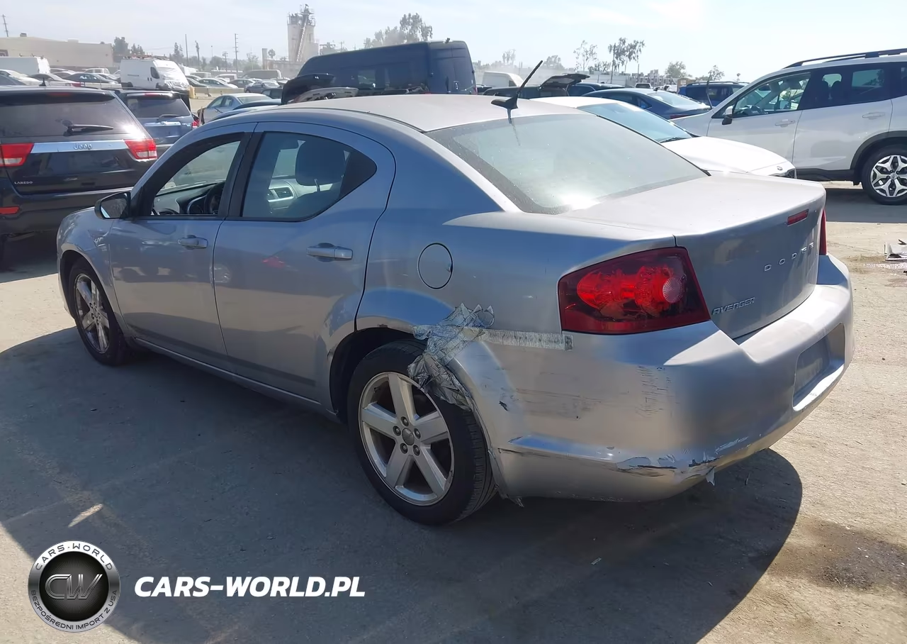 2013 Dodge Avenger Se VIN:1C3CDZAB3DN518283 - 3