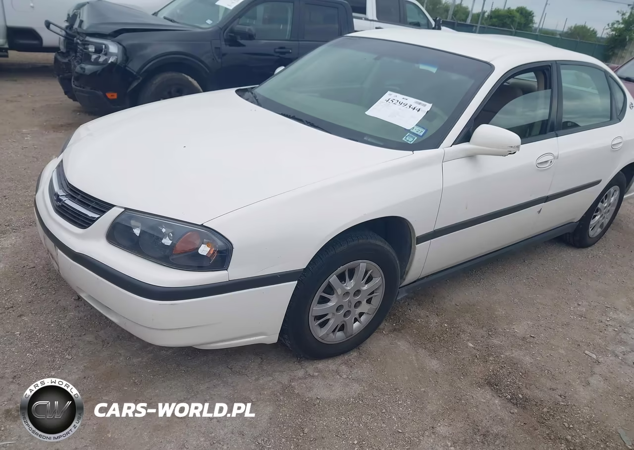 2001 Chevrolet Impala VIN:2G1WF52E119278341 - 2