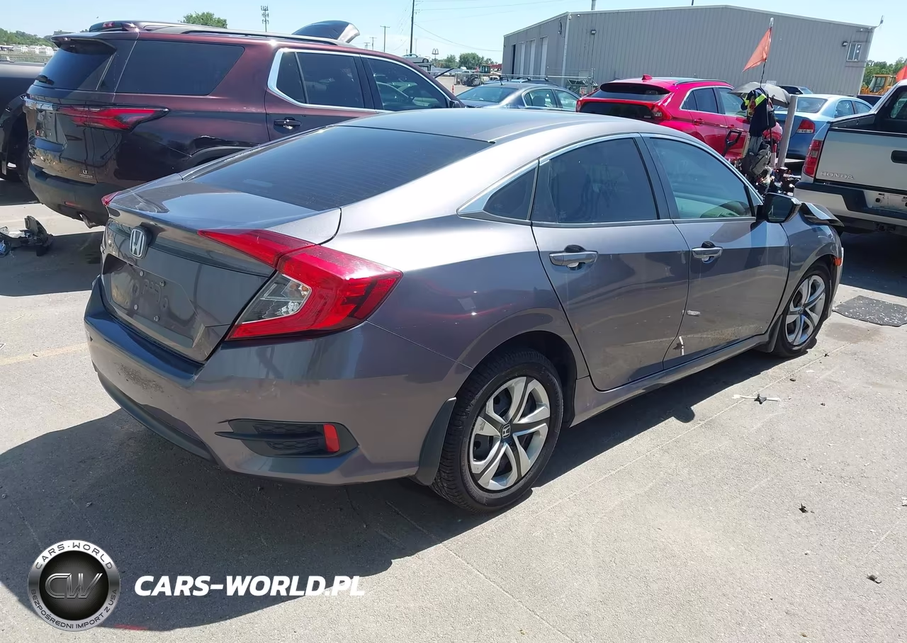 2016 Honda Civic Lx VIN:19XFC2F55GE012968 - 4