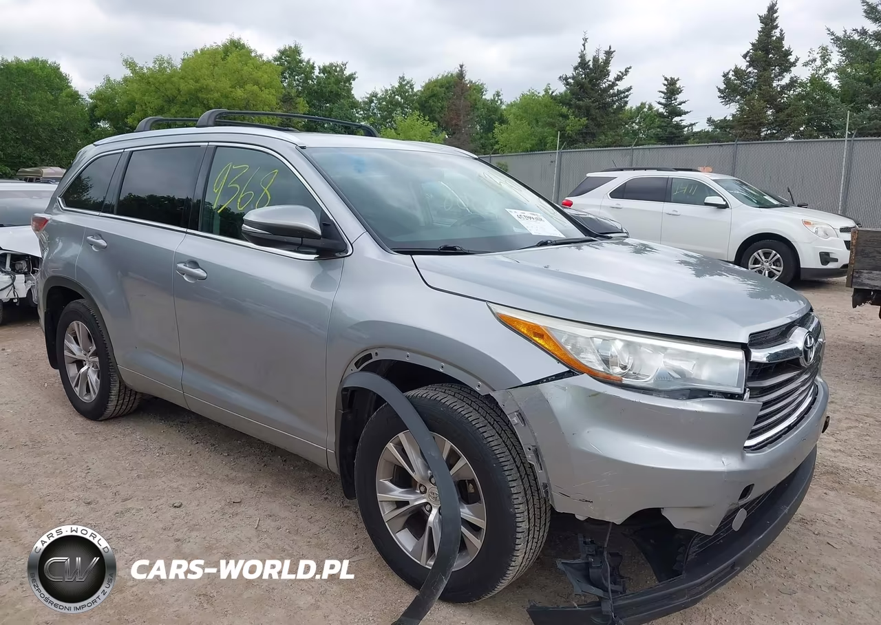 2015 Toyota Highlander Xle V6 – zdjęcie 1 z 16