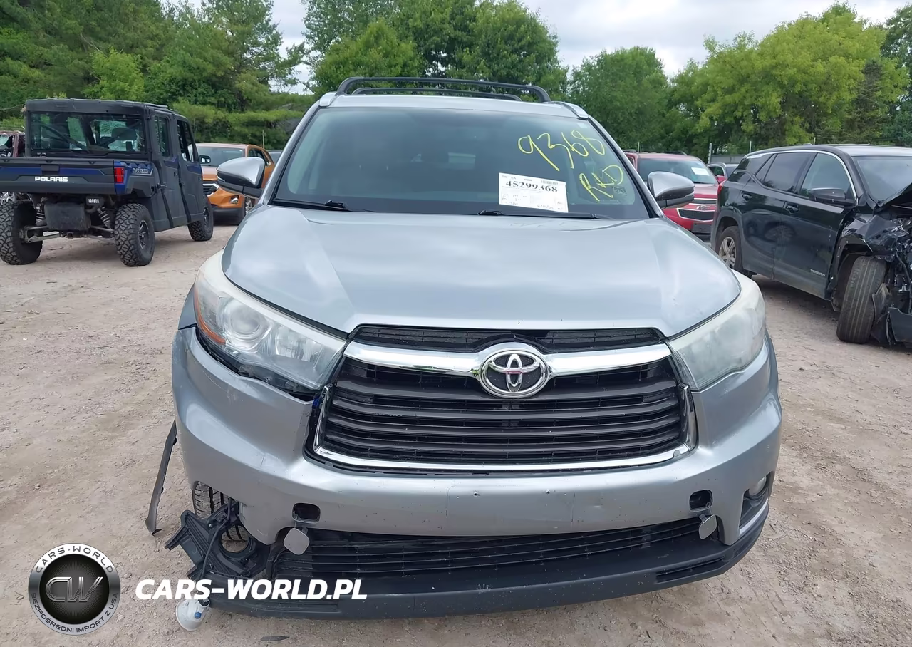 2015 Toyota Highlander Xle V6 VIN:5TDJKRFH9FS182559 - 12