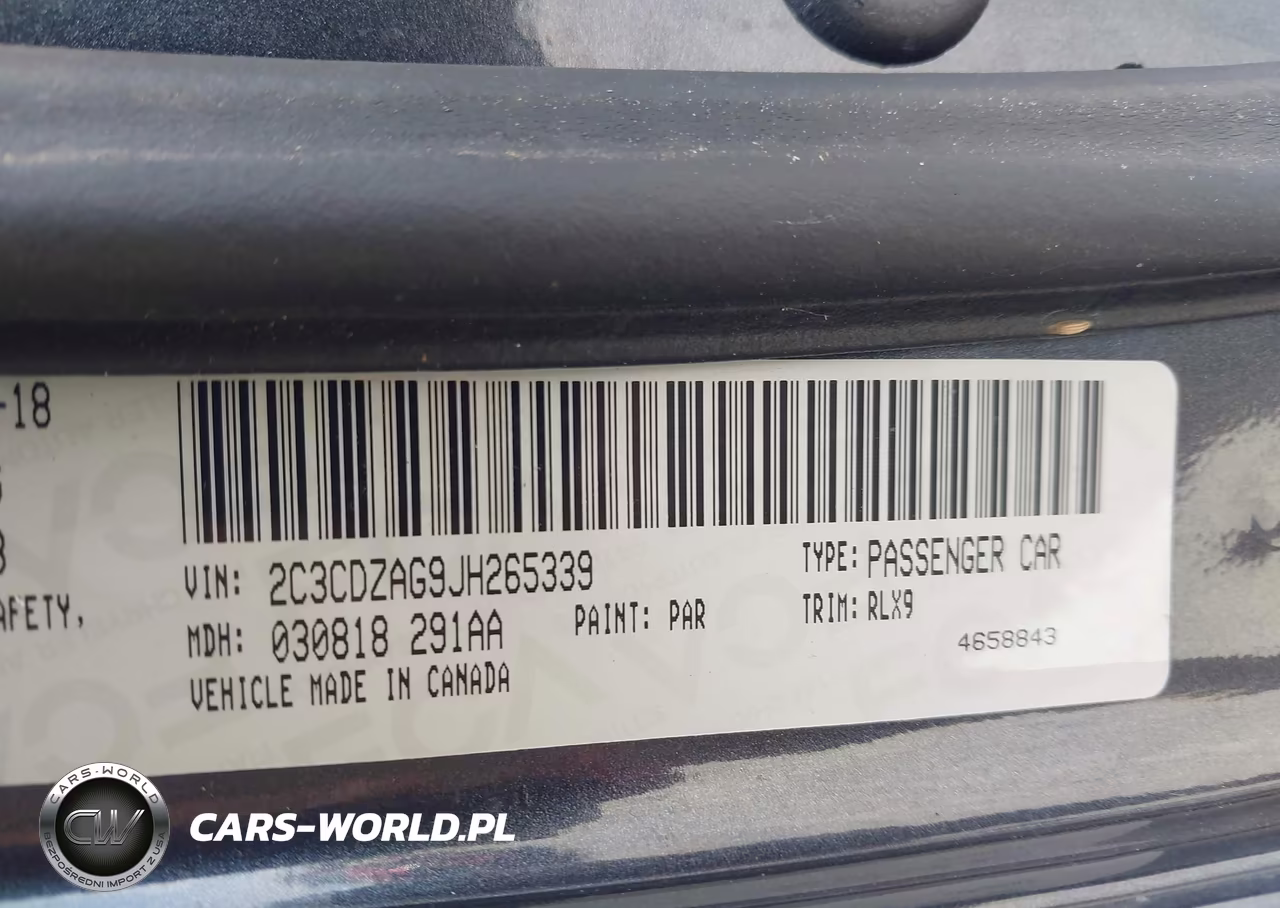 2018 Dodge Challenger Sxt Plus VIN:2C3CDZAG9JH265339 - 9