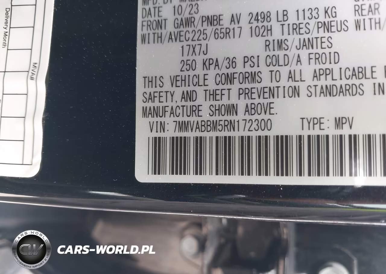 2024 Mazda Cx-50 2.5 S Preferred VIN:7MMVABBM5RN172300 - 9