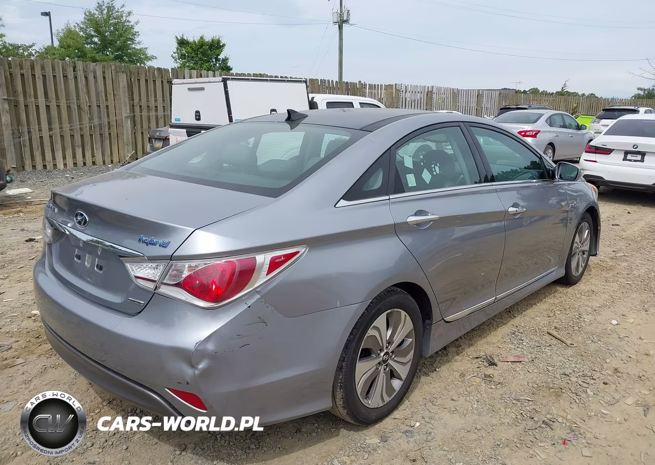 2015 Hyundai Sonata Hybrid Limited VIN:KMHEC4A47FA136078 - 4