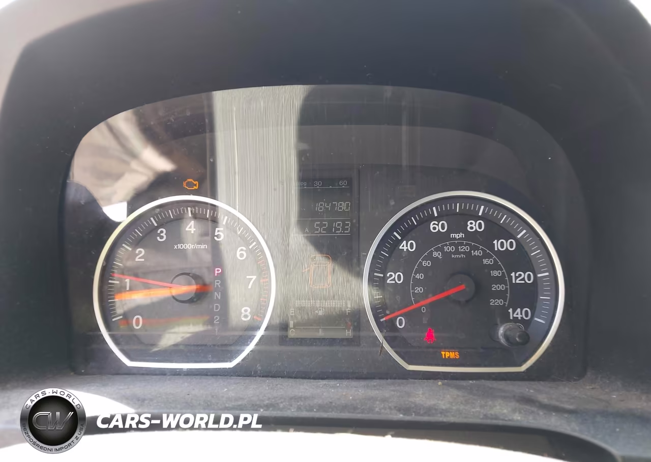 2007 Honda Cr-V Lx VIN:JHLRE38347C020336 - 7
