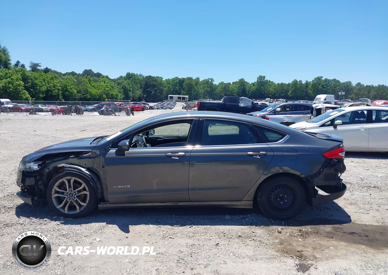 2017 Ford Fusion Hybrid Se VIN:3FA6P0LU8HR296259 - 14