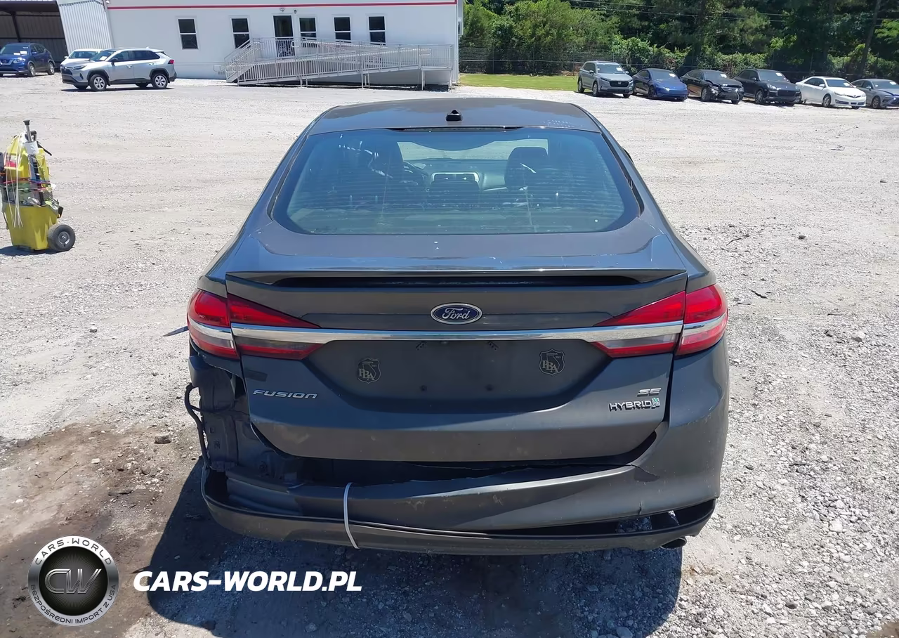 2017 Ford Fusion Hybrid Se VIN:3FA6P0LU8HR296259 - 16