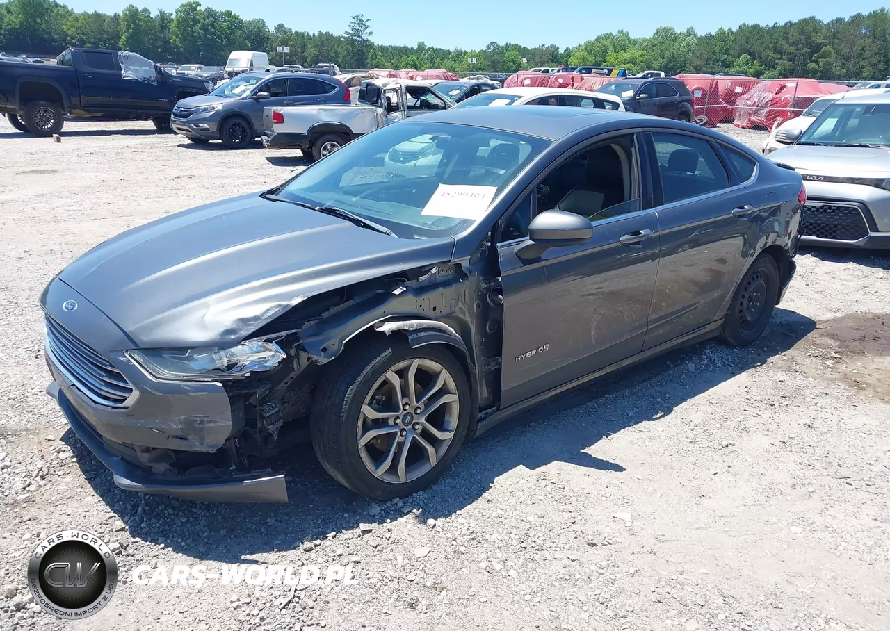 2017 Ford Fusion Hybrid Se VIN:3FA6P0LU8HR296259 - 2