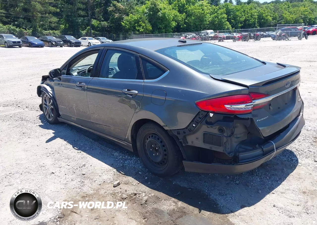 2017 Ford Fusion Hybrid Se VIN:3FA6P0LU8HR296259 - 3