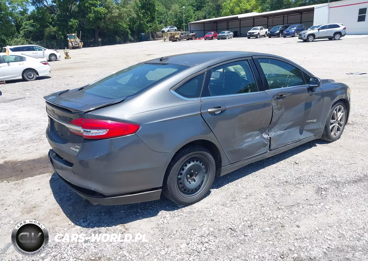 2017 Ford Fusion Hybrid Se VIN:3FA6P0LU8HR296259 - 4