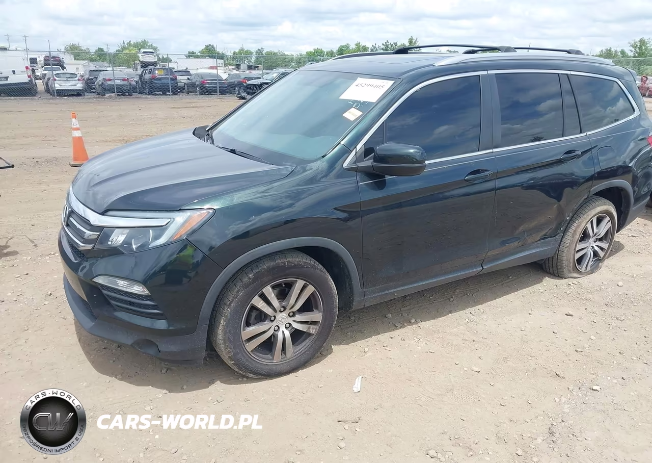 2017 Honda Pilot Exl VIN:5FNYF6H51HB060743 - 2