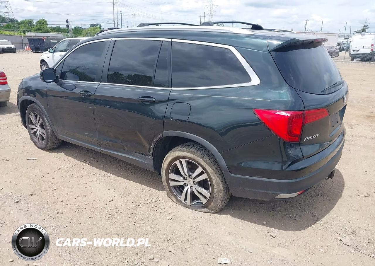 2017 Honda Pilot Exl VIN:5FNYF6H51HB060743 - 3