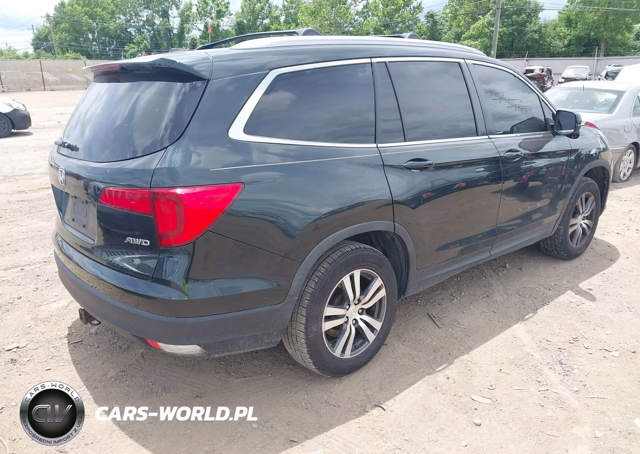 2017 Honda Pilot Exl VIN:5FNYF6H51HB060743 - 4