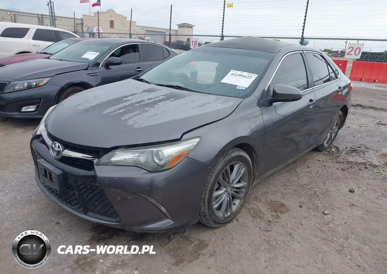 2016 Toyota Camry Se VIN:4T1BF1FK3GU117303 - 2