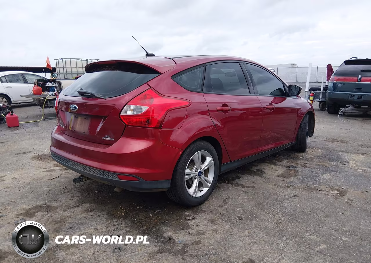 2014 Ford Focus Se VIN:1FADP3K23EL318414 - 4