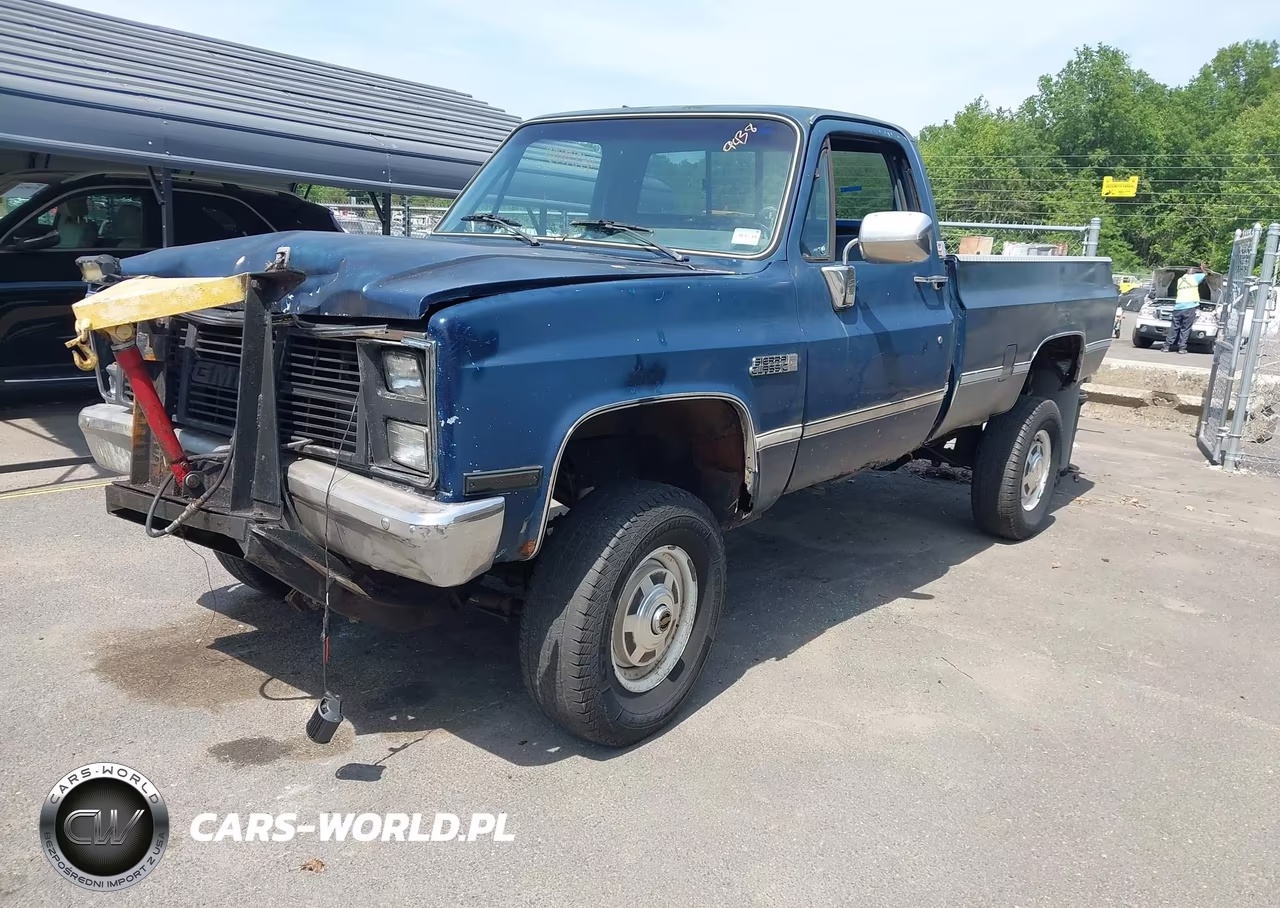 1986 GMC K2500 VIN:1GTGK24M9GF712614 - 2