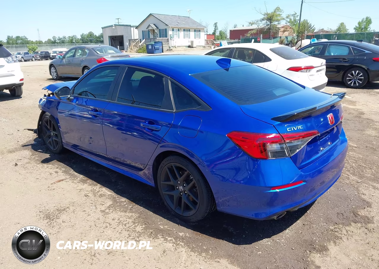 2022 Honda Civic Si Sedan VIN:2HGFE1E58NH472697 - 3