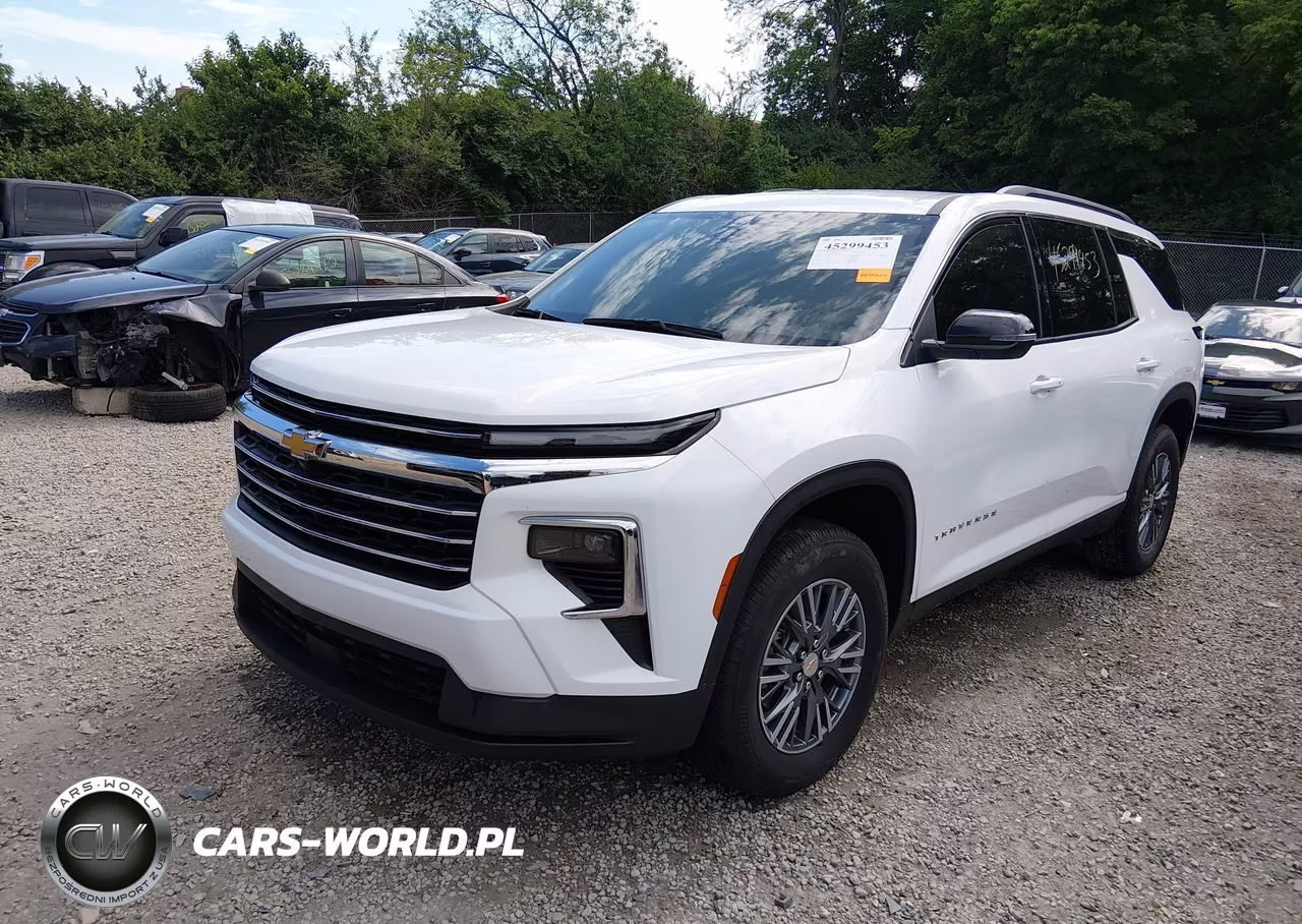 2025 Chevrolet Traverse Fwd Lt VIN:1GNERGRS8SJ131206 - 2