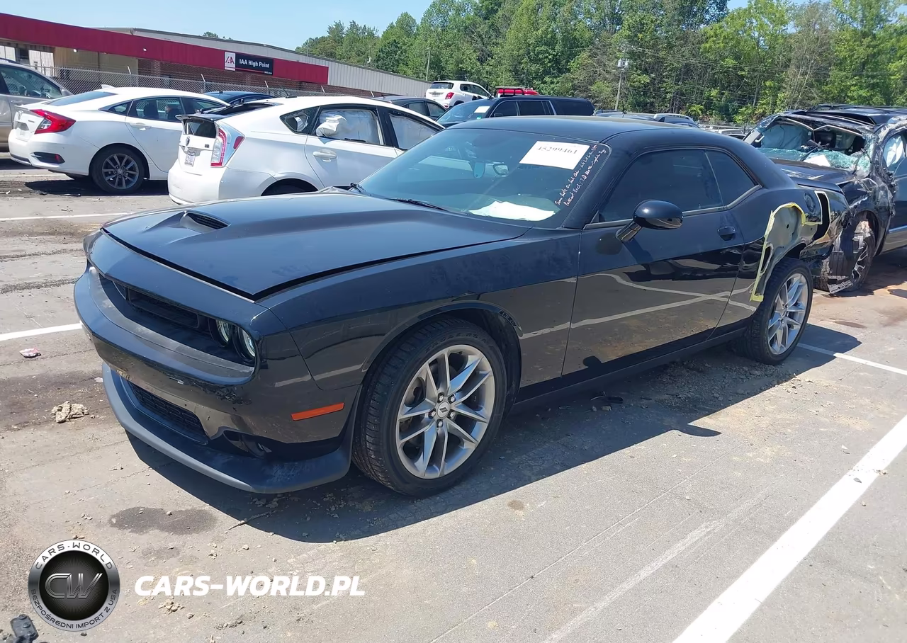 2022 Dodge Challenger Gt Awd VIN:2C3CDZKG4NH243009 - 2