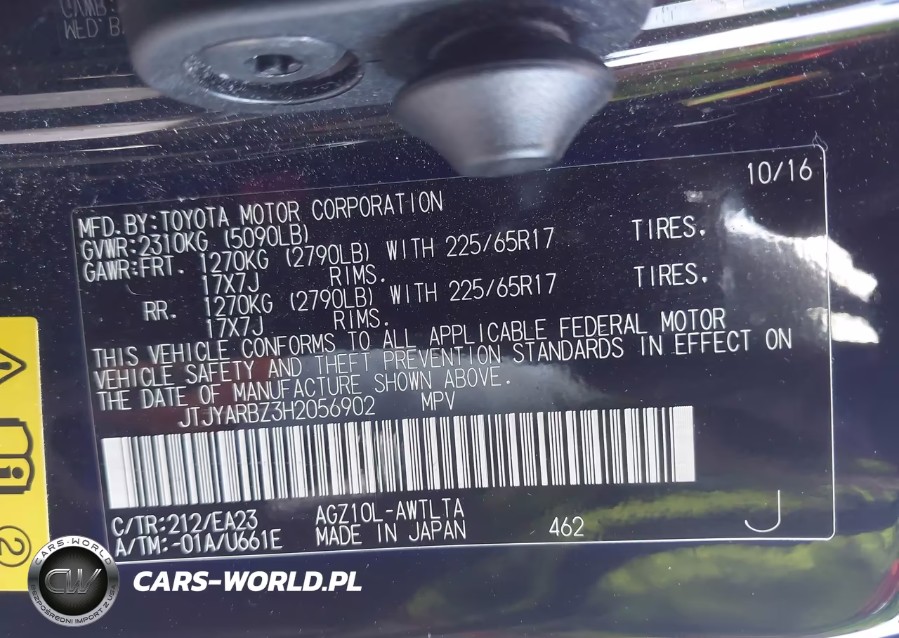 2017 Lexus Nx 200T VIN:JTJYARBZ3H2056902 - 9