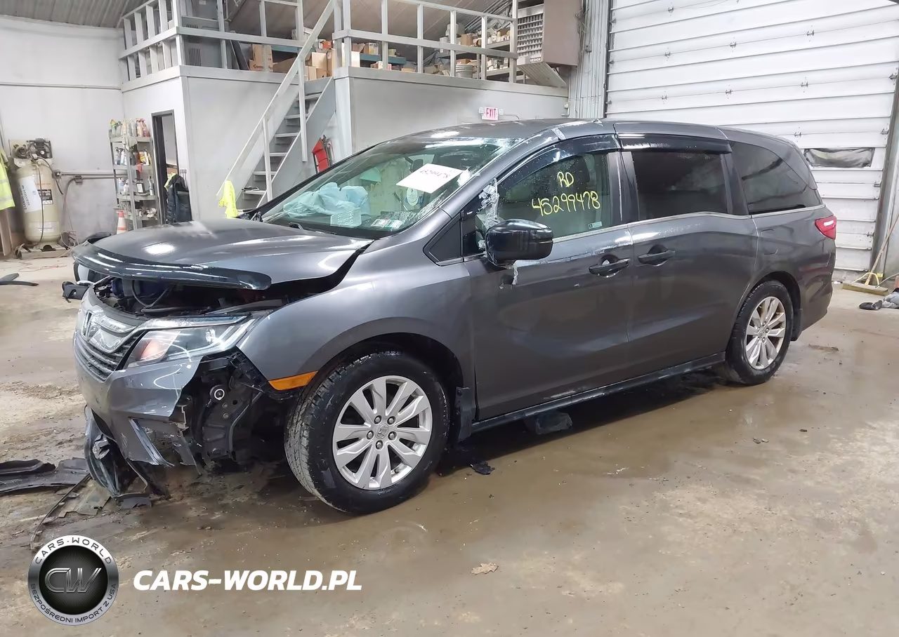 2020 Honda Odyssey Lx VIN:5FNRL6H25LB013078 - 2