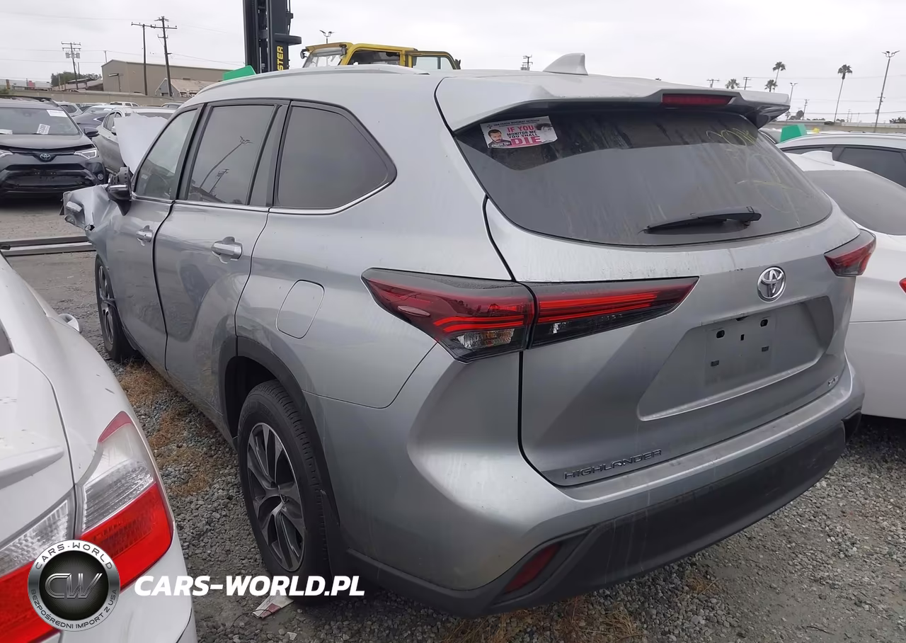2024 Toyota Highlander Xle VIN:5TDKDRAH5RS053129 - 3