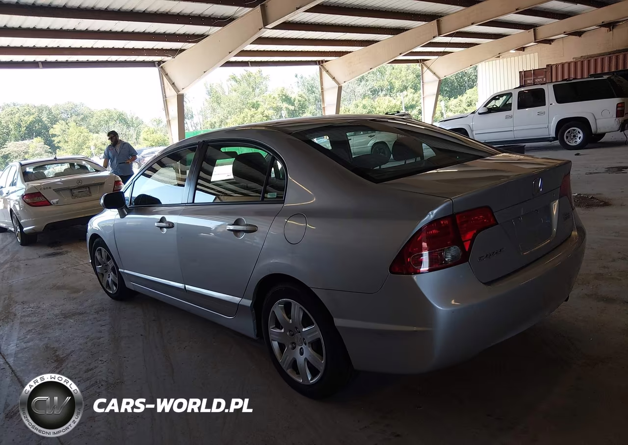 2008 Honda Civic Lx VIN:1HGFA16568L038487 - 3