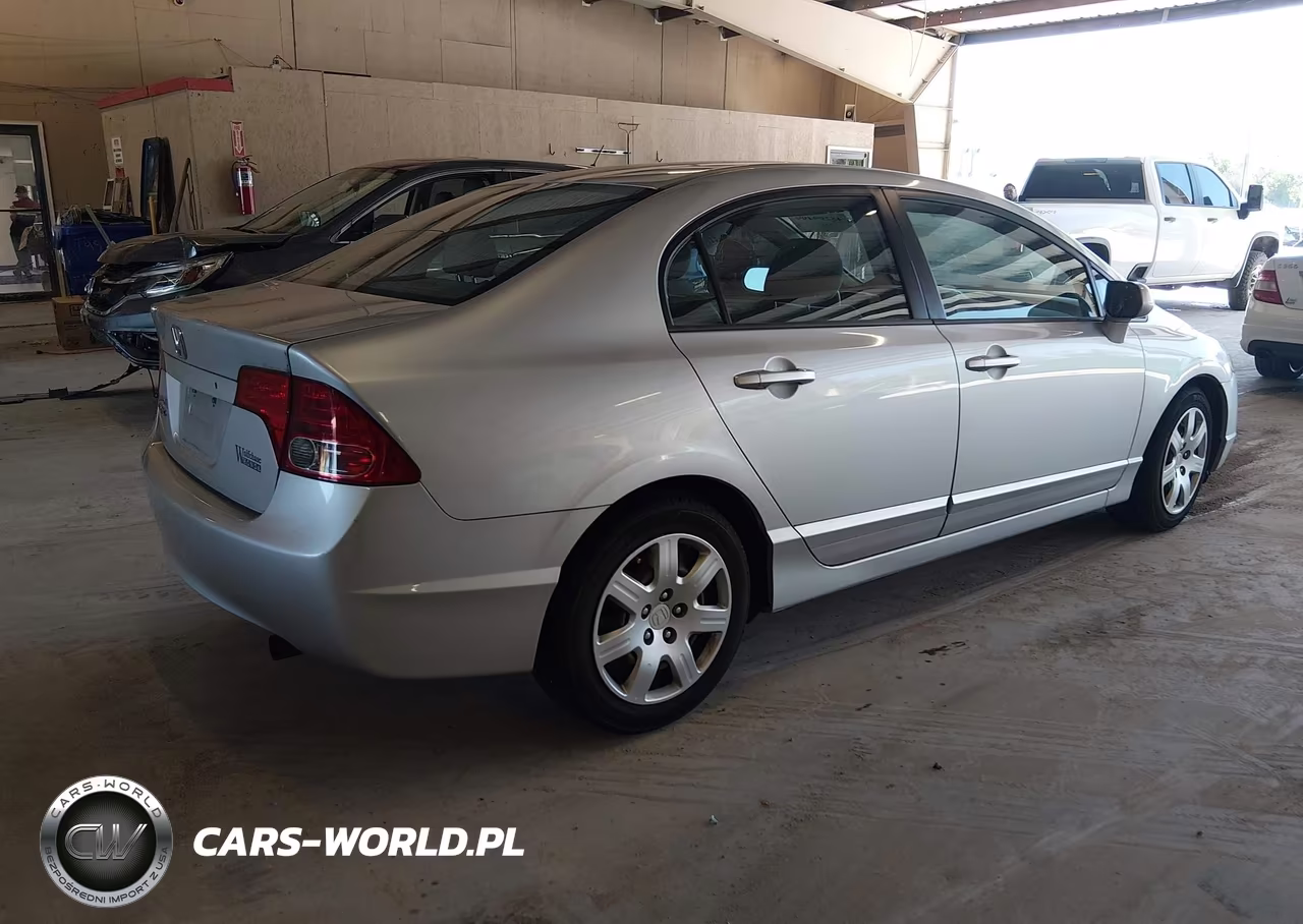 2008 Honda Civic Lx VIN:1HGFA16568L038487 - 4