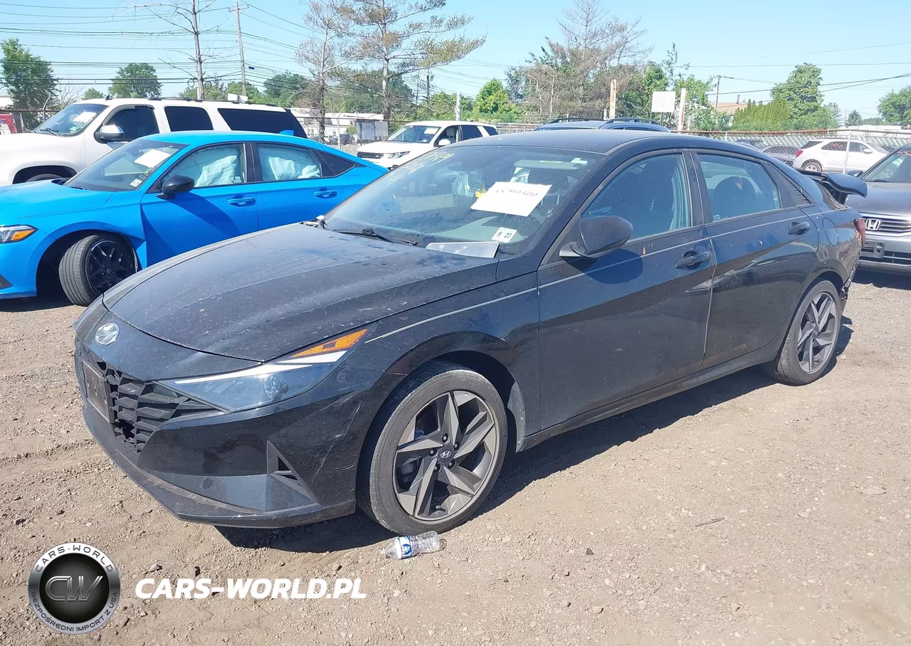 2023 Hyundai Elantra Sel VIN:KMHLS4AG8PU403409 - 2