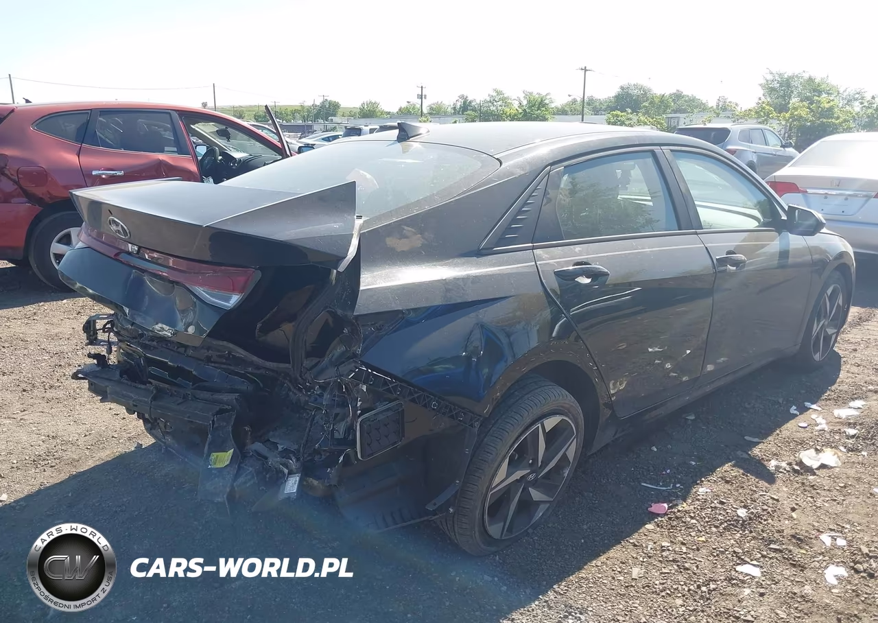 2023 Hyundai Elantra Sel VIN:KMHLS4AG8PU403409 - 4