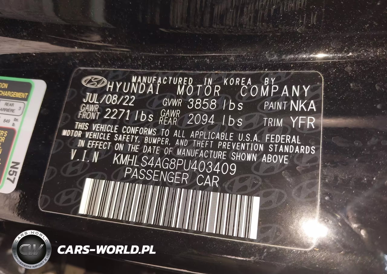 2023 Hyundai Elantra Sel VIN:KMHLS4AG8PU403409 - 9