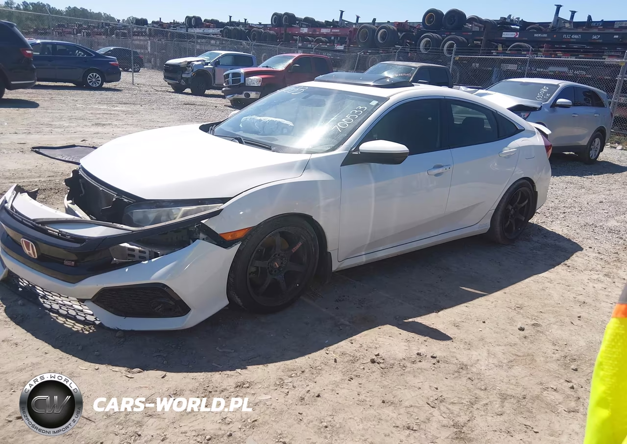 2018 Honda Civic Si VIN:2HGFC1E52JH700533 - 2