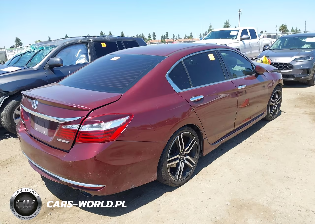 2017 Honda Accord Sport VIN:1HGCR2F5XHA132949 - 4