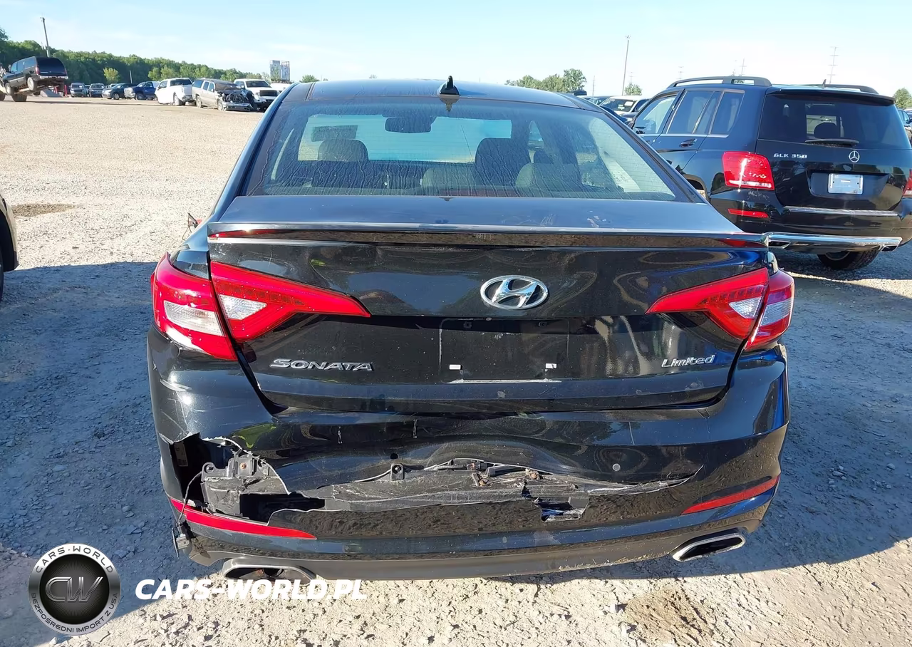 2015 Hyundai Sonata Limited VIN:5NPE34AF8FH174451 - 6
