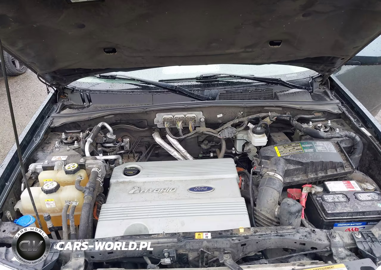 2008 Ford Escape Hybrid VIN:1FMCU59H38KD83189 - 10
