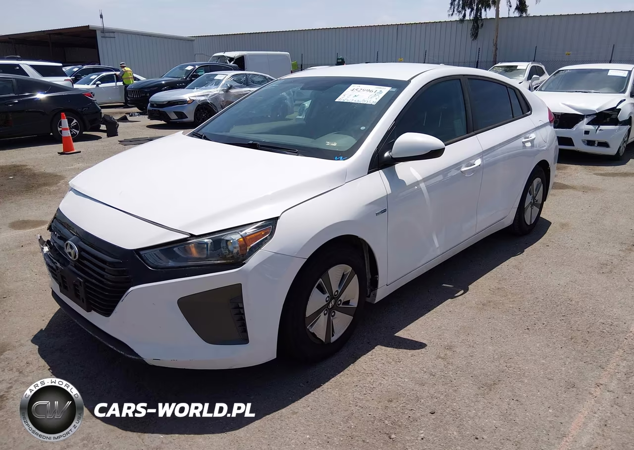 2018 Hyundai Ioniq Hybrid Blue VIN:KMHC65LC6JU102228 - 2