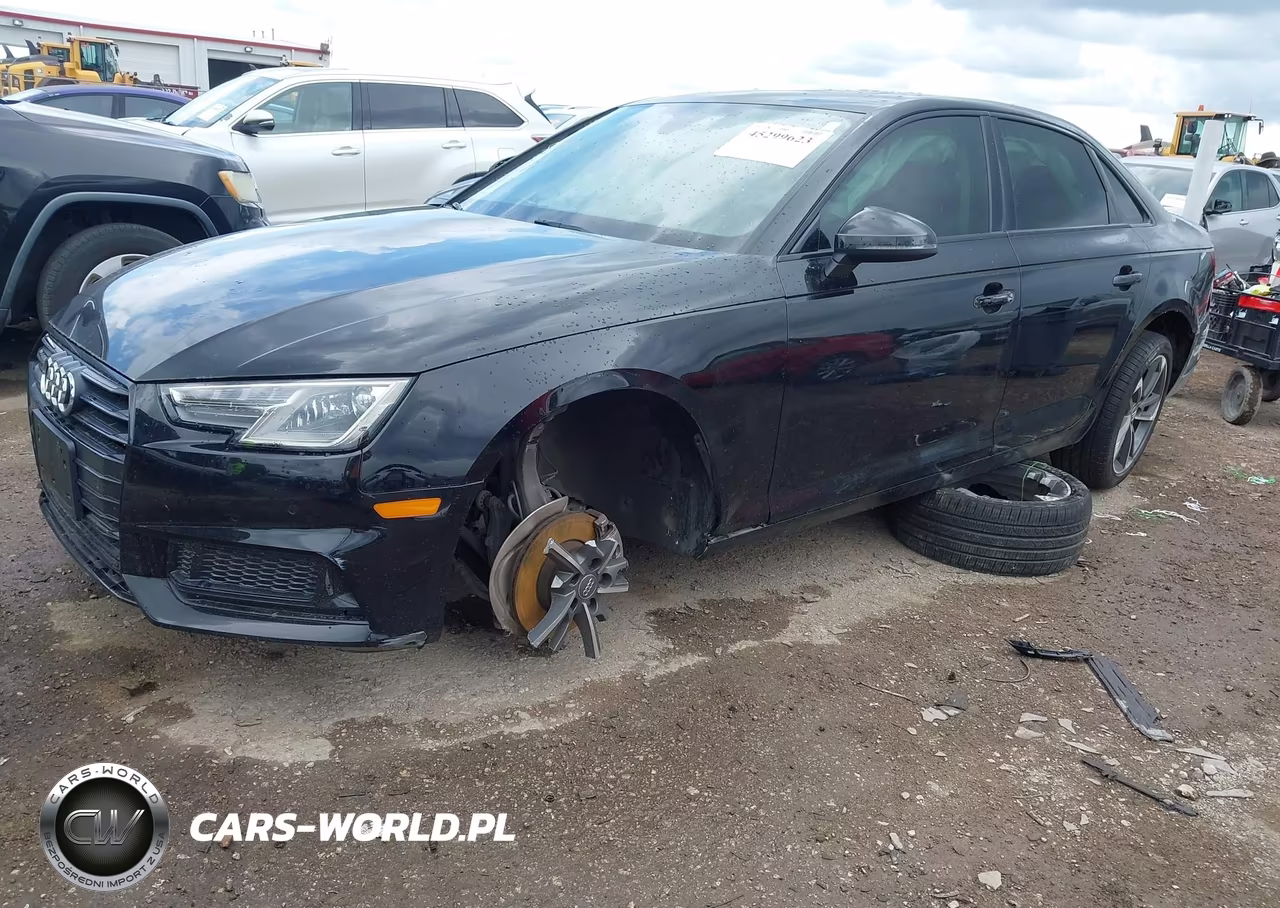 2019 Audi A4 VIN:WAUGMAF42KN020756 - 2