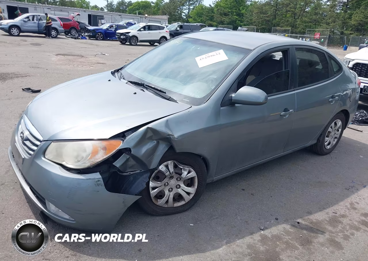 2010 Hyundai Elantra Gls VIN:KMHDU4ADXAU934932 - 6