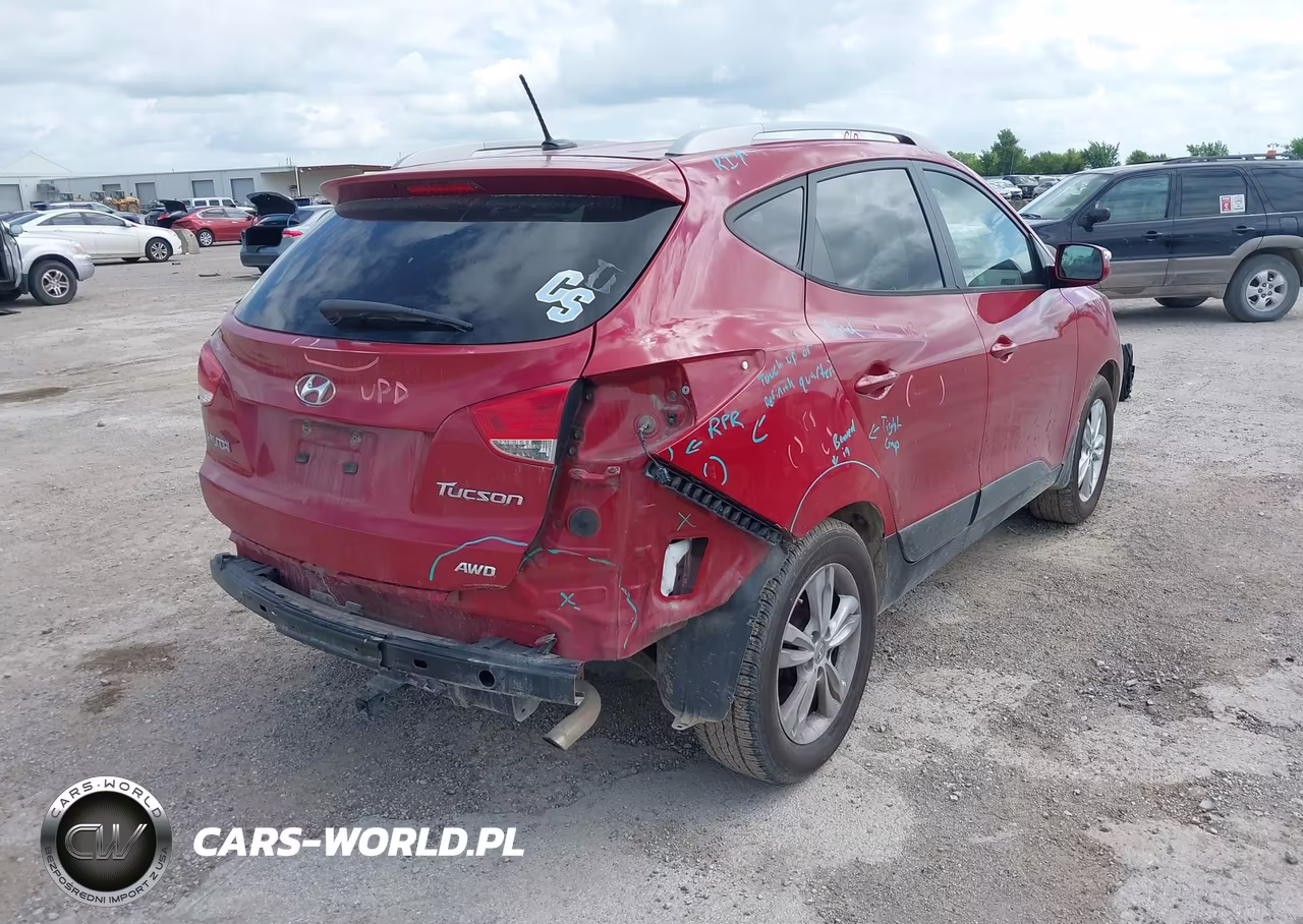 2013 Hyundai Tucson Gls VIN:KM8JUCAC3DU575898 - 4