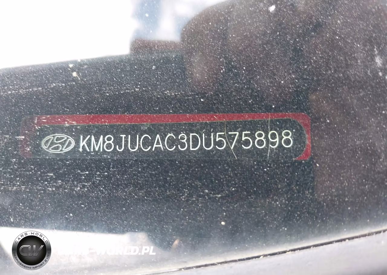 2013 Hyundai Tucson Gls VIN:KM8JUCAC3DU575898 - 9