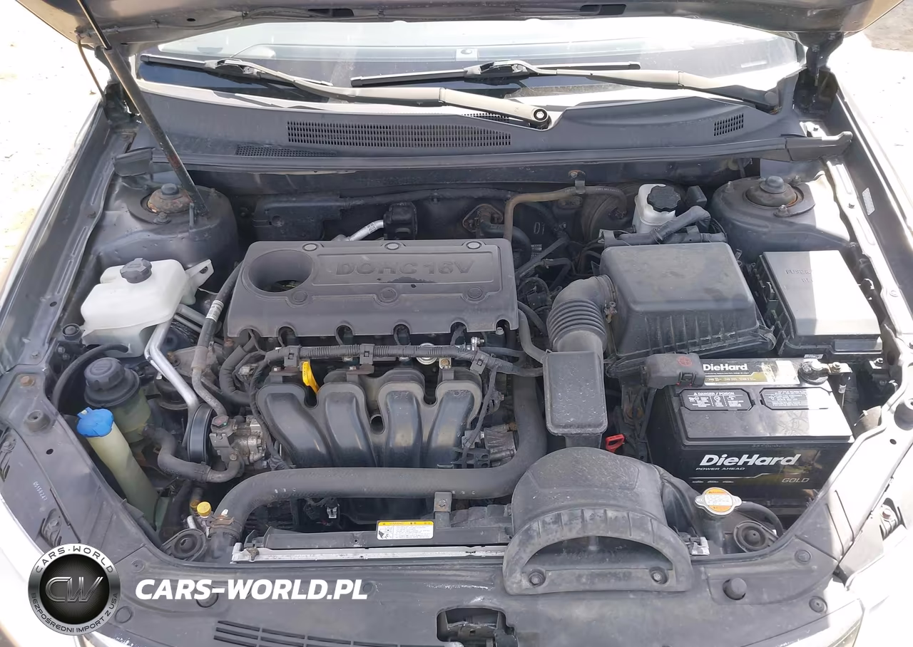 2009 Kia Optima Lx VIN:KNAGE228995321434 - 10